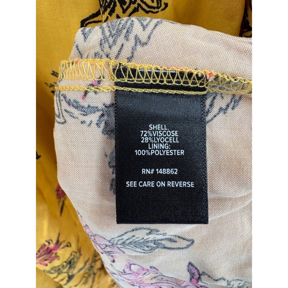 2/$30 TORRID Mini Dress Size 1X / Size 1 Mini Challis Skater - Picture 6 of 11